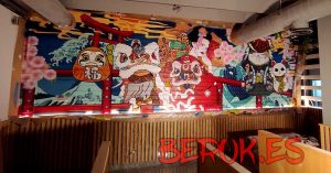 Graffiti Restaurante Japones 2022 300x100000